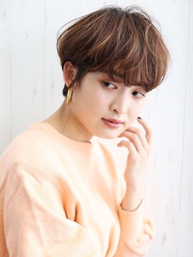 ハレ(HALE) 【HALE銀座】マッシュショート＊ニュアンスカール