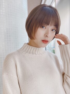 エアー 銀座(air) ★岡田有加★20代30代/大人きれいなショートボブスタイル