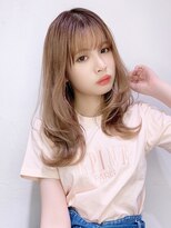 アイティーバイアルバム 下北沢店(IT by ALBUM)&nbsp;レイヤーワンカール_ショコラベージュボブルフ_38640