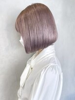 アイティーバイアルバム 藤沢店(IT by ALBUM)&nbsp;ホワイトラベンダーボブ_アースカラーくびれヘア_ba363211