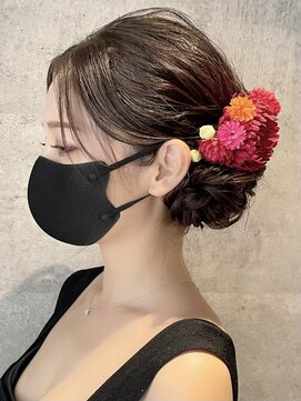 ヘアサロン コレハ(hair salon CoReha) 【サイドシニヨン☆】ウサミ