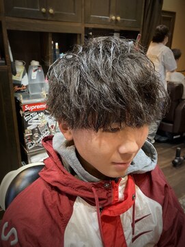 ヒロギンザバーバーショップ 大宮店(HIRO GINZA BARBER SHOP) ソフトツイストスパイラル　大宮