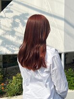 ロラン(LORAN by mahae) ロング×オレンジ