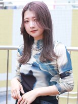 ブランシェ(branche) 韓国風レイヤー/バイオレット/セミロング