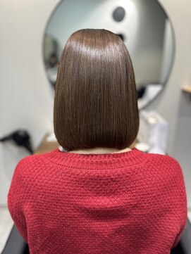 アパートメント オブ ソロン 市川(The Apartment of Solon) 再整ケアカラー(髪質改善タイプ)　明るめベージュ