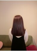 重めのナチュラルストレート♪