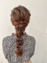 ヘアセットサロン アッシュ 神戸三宮(Ash)&nbsp;ナチュラルあみおろし