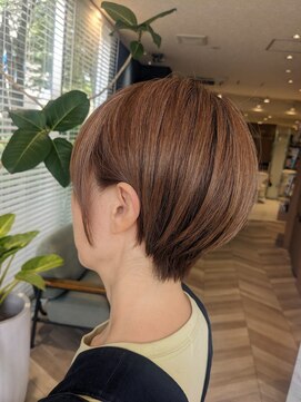 アース 三田南ウッディタウン店(HAIR&MAKE EARTH) 大人可愛いブリーチなし透明感ミルクティーベージュ　6/18