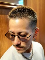 ダウバーバーショップ 表参道(DAU BARBER SHOP)&nbsp;フェードボウズ　理容室　バーバー　Barber　刈り上げショート