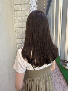 エルサフィロ ヨドヤバシ(el zafiro yodoyabashi) ブラウンカラー/ワンカールロング/20代30代40代50代60代