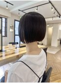 ショートパーマショートカット前髪あり前髪なし20代30代40代