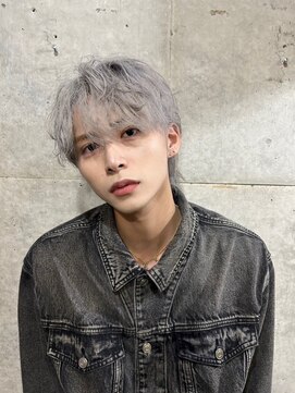 ヘアーデザイン アルエ(HAIR×design ARUE) 【RIKI】White gray