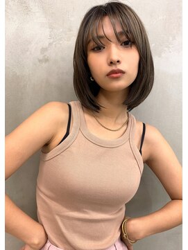 ロゼ 京橋(Rose) 【ROSE】レイヤーボブ＿レイヤーカット＿細めハイライト