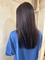 ルチア ヘア ステラ 京都店(Lucia hair stella) ワインレッド/髪質改善ストレート/学割U24/京都/河原町