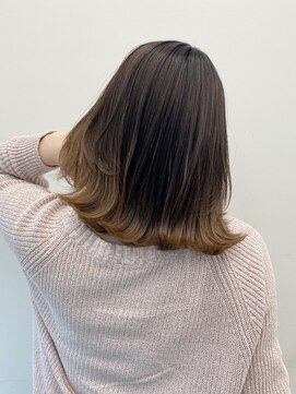 イース バイ アンブルリュクス 北千住(Ease by amble luxe) 裾カラー