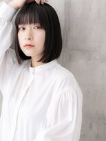 ポケット(pocket) #27/黒髪/ボブルフ/ネビージュ/小顔/ワンレン/髪質改善/仙台