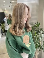 ゴウトゥデイシェアサロン 町田店(GO TODAY SHAiRE SALON)&nbsp;地毛から2回ブリーチで作るハイトーンカラー♪
