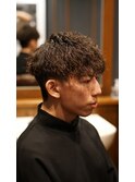ツイストスパイラルパーマ×マッシュスタイル