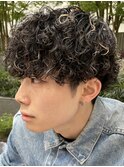 【Lond LOGAN亀井】名古屋メンズパーマ　ツイストスパイラル眉毛