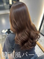 アミー 池袋(Ammy)&nbsp;コテ巻き風パーマ /韓国風パーマ/デジタルパーマ/レイヤーカット