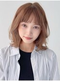 《Agu hair》こなれミディウェーブ×numberA.ヘアバター