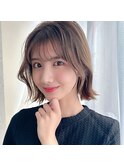 【monde】くびれボブ×インナーカラー×レイヤーカット