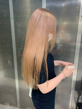 プロミルサロンギンザ(Promille salon GINZA) ブリーチ+カラー+4STEPトリートメント