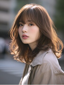 アルトリスト(Altruist Aging×HAIR&SPA) ★暗めカラーグランマッシュフェイスフレーミングデザインカラー