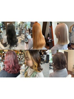 次のカラーはどんな色にする？《Luana》ならナチュラル～ハイトーンまであなたのなりたい髪色が叶う！