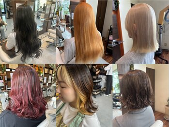 ルアナ バイ アトリエ(Luana by atorie)の写真/次のカラーはどんな色にする?《Luana》ならナチュラル~ハイトーンまであなたのなりたい髪色が叶います!