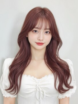 ソル(SOL) 韓国巻きピンクカラー