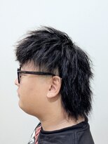 夜髪 チリチリ感強めはお好き?ハードなツイストパーマ