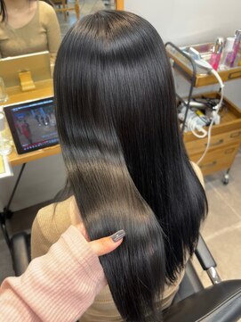 カノエ(canoe) ダークアッシュ顔周りレイヤー20代～50代【西新大濠荒戸】