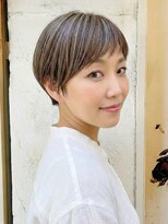 エノア 東京(ENORE)&nbsp;40代/50代/大人女性に◎立体感ハイライト×ショート/白髪ぼかし