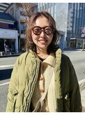 ミディアムパーマ