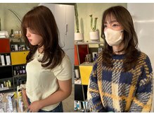 【大人ワンカールレイヤーカットがお客様から高評価頂いております】