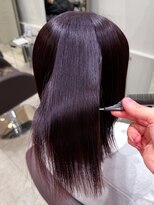 シュク 高円寺(SYUK)&nbsp;カシス/バイオレット/髪質改善/赤紫【SYUK高円寺】kanna