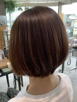 グランデュール 東静岡池田店(GRANDEUR) ボブショートカットブラウンヘア