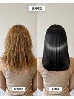 SENJYU 名古屋 名駅【髪質改善 縮毛矯正 白髪ぼかし特化サロン】【4月中旬~(予定)】 髪質改善 縮毛矯正ミディアム/名古屋駅