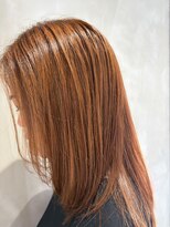 ベルベットヘア 千早店(Velvet hair)&nbsp;プレミアム髪質改善×オレンジベージュ×オージュア