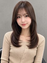 オリンテ バイ レシッド 表参道(orente by rcid) 髪質改善結べるレイヤーカット×ブリーチなし透明感カラー×韓国