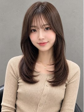 オリンテ バイ レシッド 表参道(orente by rcid) 髪質改善結べるレイヤーカット×ブリーチなし透明感カラー×韓国