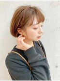 髪質改善/透け感グレージュ/前髪パーマ/ハイライト/川口駅/川口