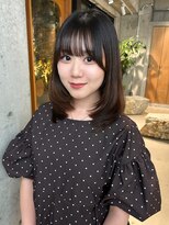 オムズポカ 栄矢場町店(OM's poka)&nbsp;レイヤーカット/内巻きレイヤー/シースルーバング/レイヤー