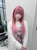 ビューティ スタジオ モッズ 渋谷(beauty studio M.O.D shibuya)&nbsp;大人気ピンクロング！