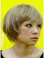 クローバー 本店(CLOVER)&nbsp;プラチナアッシュ・マッシュショート