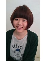 ヘアーデザイン ムーンエル(hair design moon L)&nbsp;ミディアムかわボブ☆彡