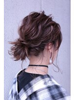 ヘアサロンエム 渋谷店(HAIR SALON M)&nbsp;質感がかわいいルーズアレンジ☆