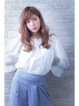 エルデ ナインズ ヘアー スタンド 川口店(elde 9's HAIR STAND) 小顔&フェアリーグレージュの大人かわいい切りっぱなしボブ