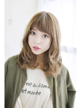 ヘアーアンドスマイル バル(hair&smile Baru) Aライン ミックスカールボブ